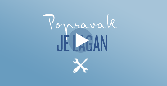 Popravak je lagan Popravak je lagan